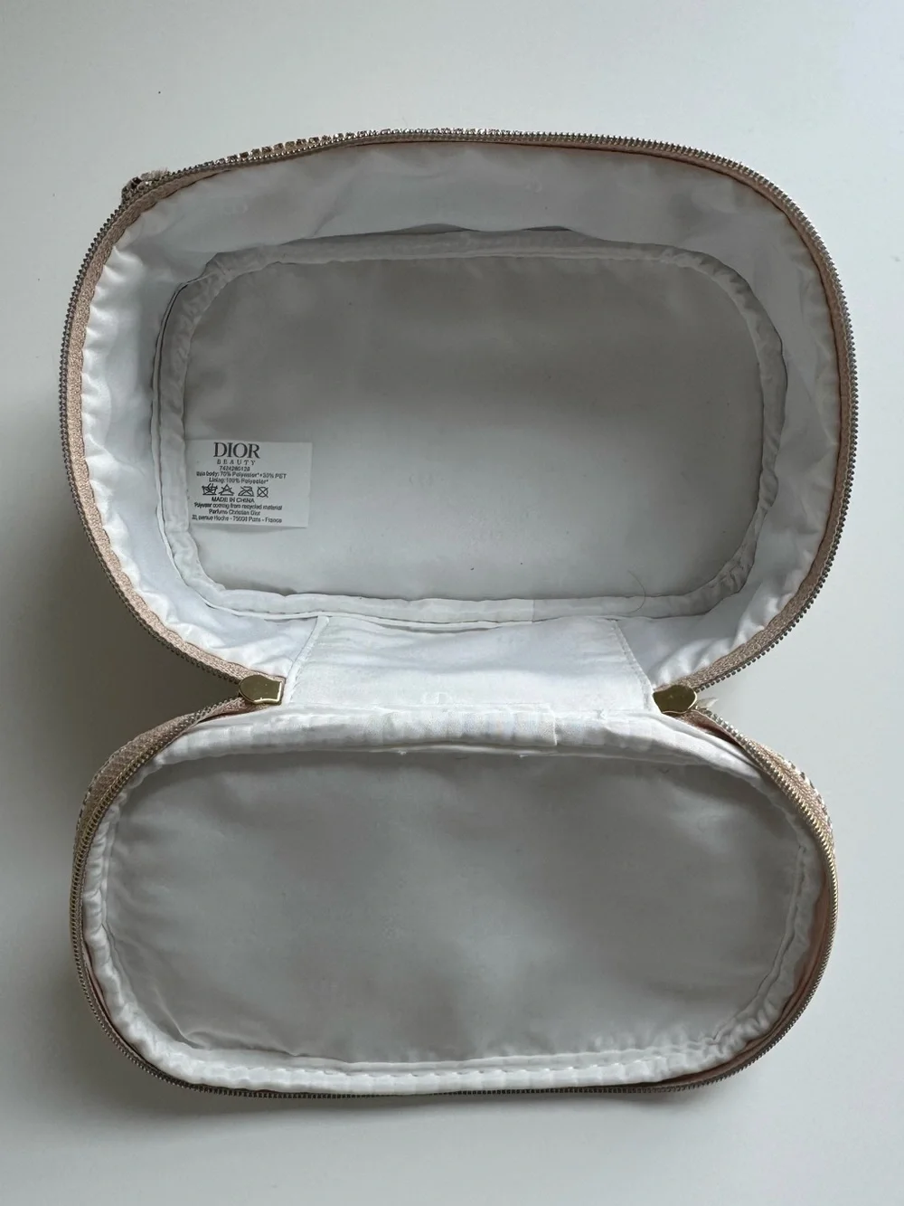 NWT Dior Holiday 2025 Makeup Gift Bag | Luxury Cosmetic Pouch